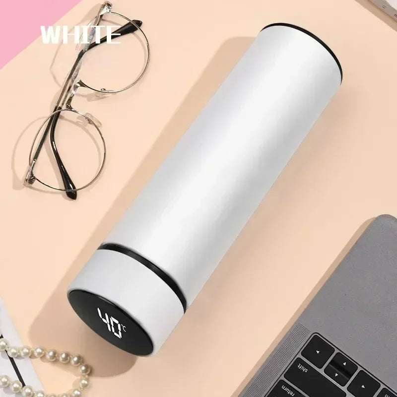 Garrafa Inox 500ml – Display LED de Temperatura