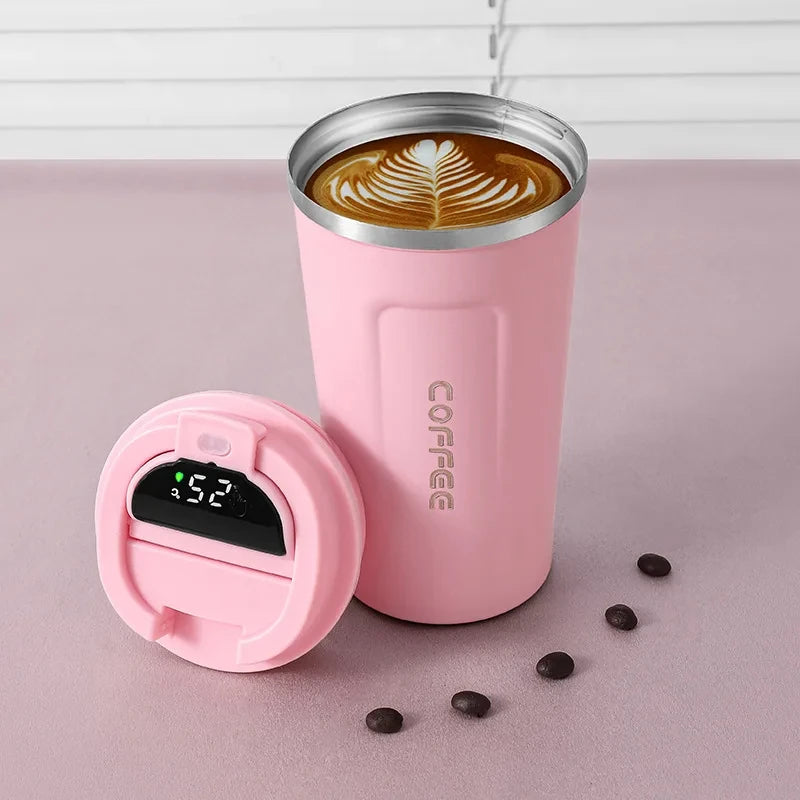 Copo Térmico Inteligente 450ml - Display de Temperatura