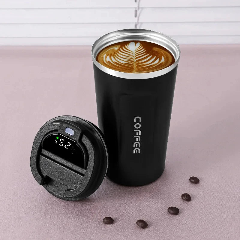 Copo Térmico Inteligente 450ml - Display de Temperatura
